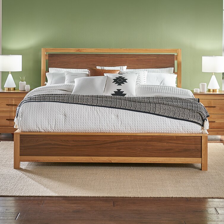 Mason solid deals wood platform bed